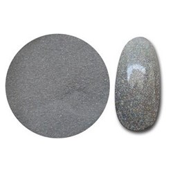BEAUTIFUL NAILS Colour acrylic - glass glitter silver hg 